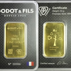 Lingot d’or 50 grammes