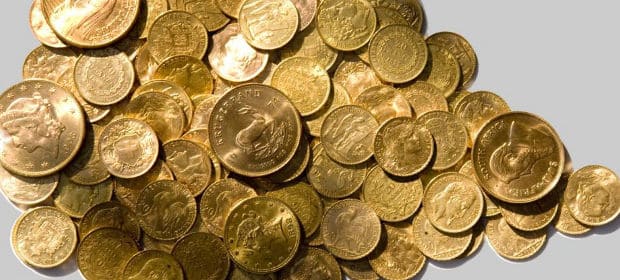Investir dans différentes pièces en or